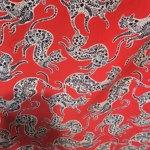 Twik Red, Blue & White Novelty Zip-Up Back Cami - Picture 3 of 7